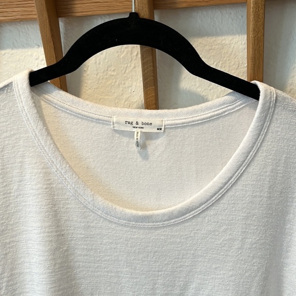 rag & bone Hudson Tee, White - M - Picture 7 of 10
